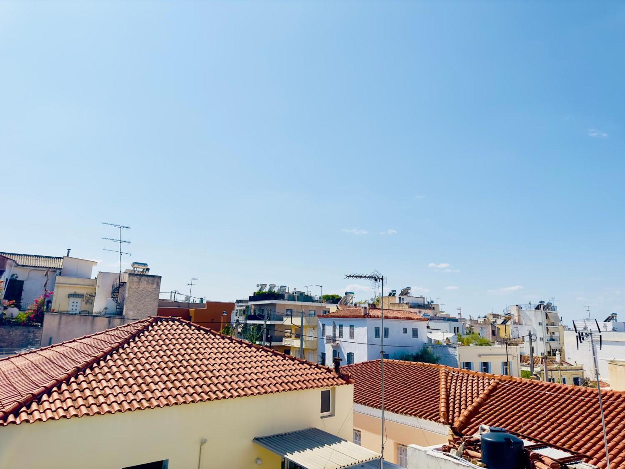Yuna Penthouse, 100Sqm Private Rooftop Terrasse, Acropolis By Foot 雅典 外观 照片
