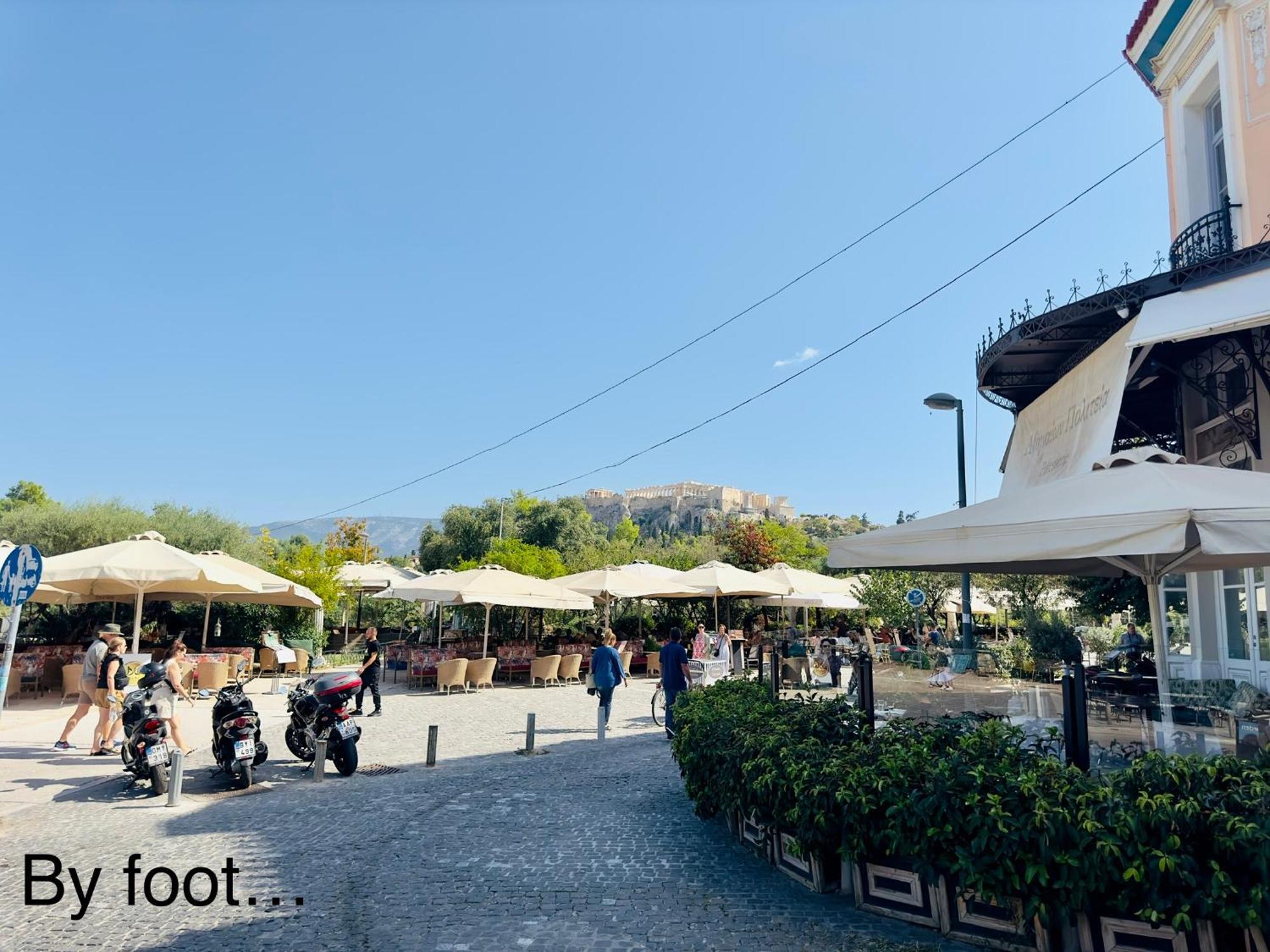 Yuna Penthouse, 100Sqm Private Rooftop Terrasse, Acropolis By Foot 雅典 外观 照片