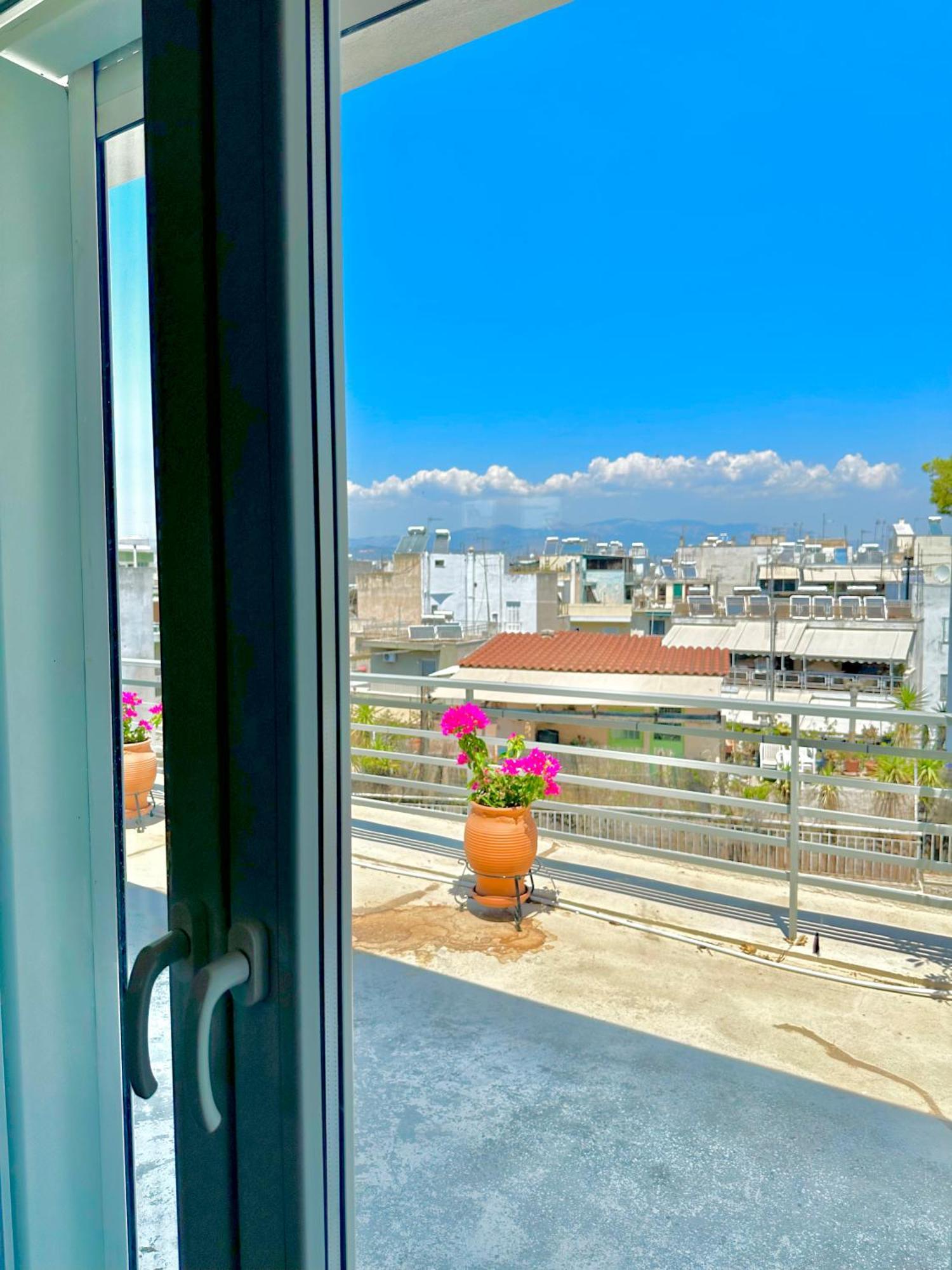 Yuna Penthouse, 100Sqm Private Rooftop Terrasse, Acropolis By Foot 雅典 外观 照片