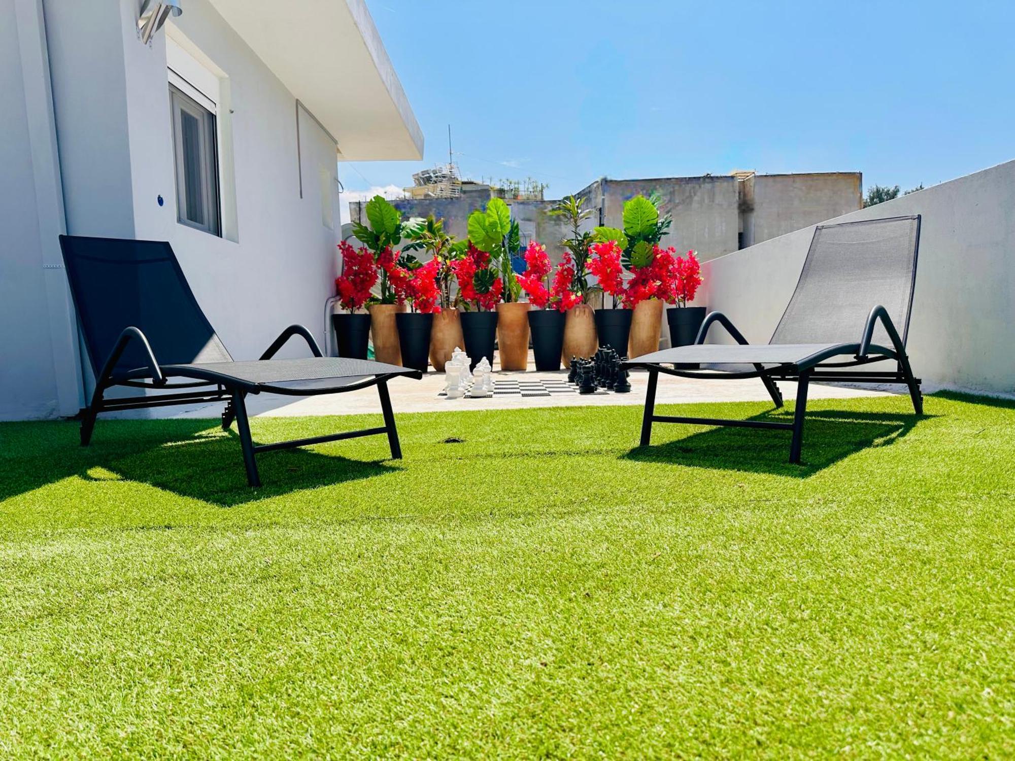 Yuna Penthouse, 100Sqm Private Rooftop Terrasse, Acropolis By Foot 雅典 外观 照片